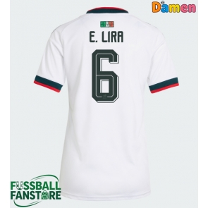 Mexiko Erik Lira #6 Replik Auswärtstrikot Damen WM 2026 Kurzarm